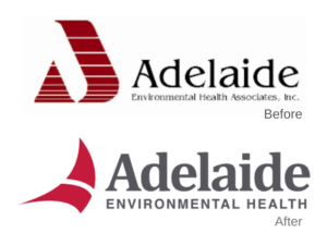 Adelaide Logo Before and After